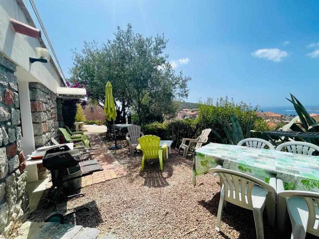 Villa Montalbo Vue Mer De 2 A 10 Personnes Cargèse Екстериор снимка